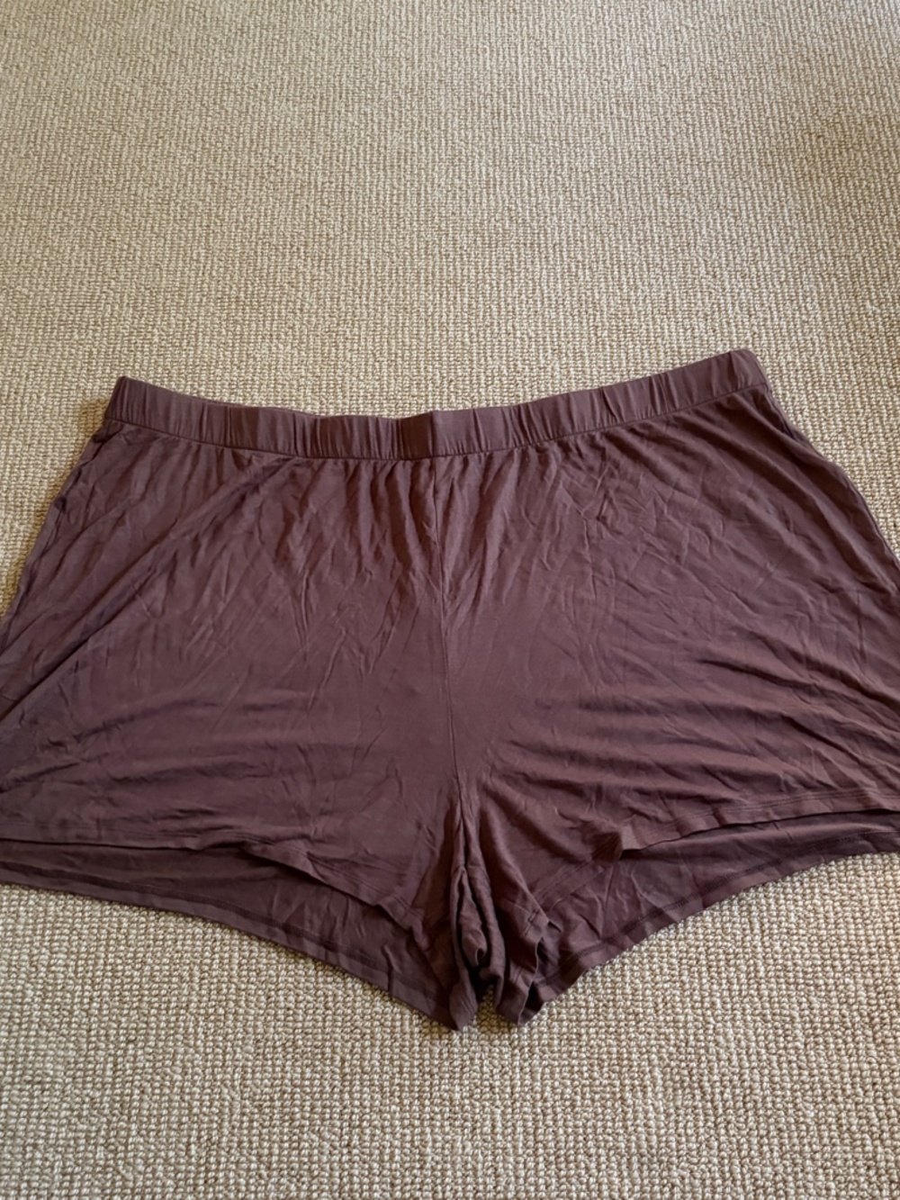 Skims Jasper Knit Pajama Shorts, Size 4X NWT